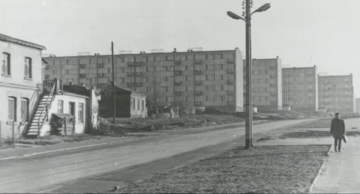 Na zdjęciu: Radomsko, ul. Piastowska, lata 70. Fot. zbiory muzeum
