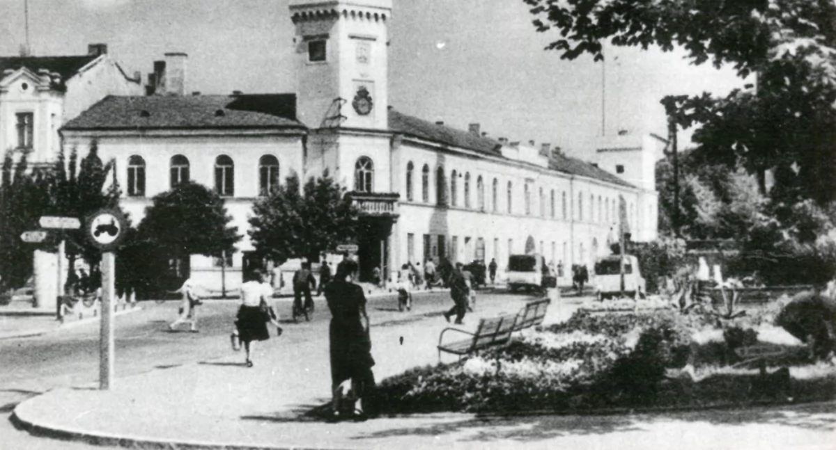 Na zdjęciu: Radomsko, centrum, lata 70. Fot. zbiory muzeum