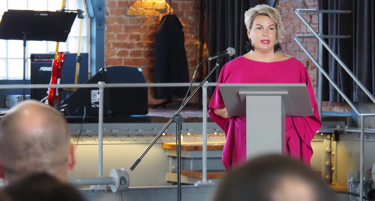 Na zdjęciu: Katarzyna Glicner-Woźny.