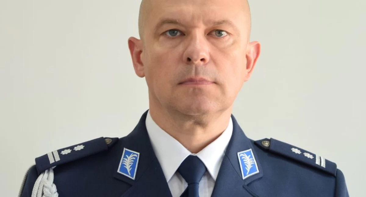 Na zdjęciu: Nowy komendant KPP Radomsko, fot. KPP Radomsko