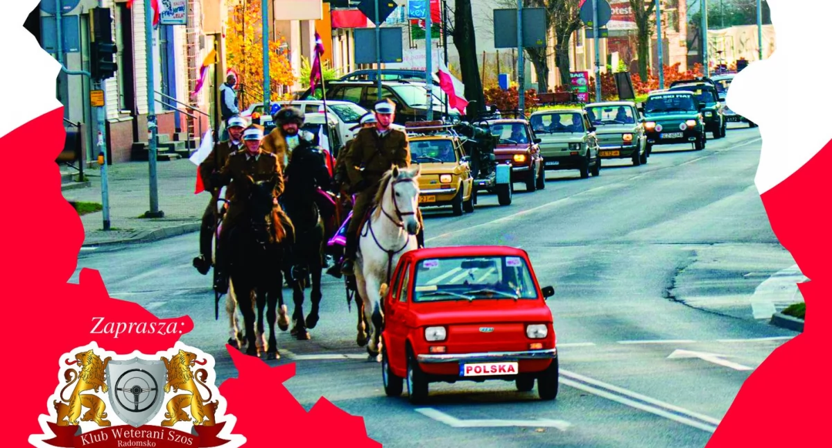 Na zdjęciu: plakat promujący, fot. Facebook/Klub Weterani Szos Radomsko