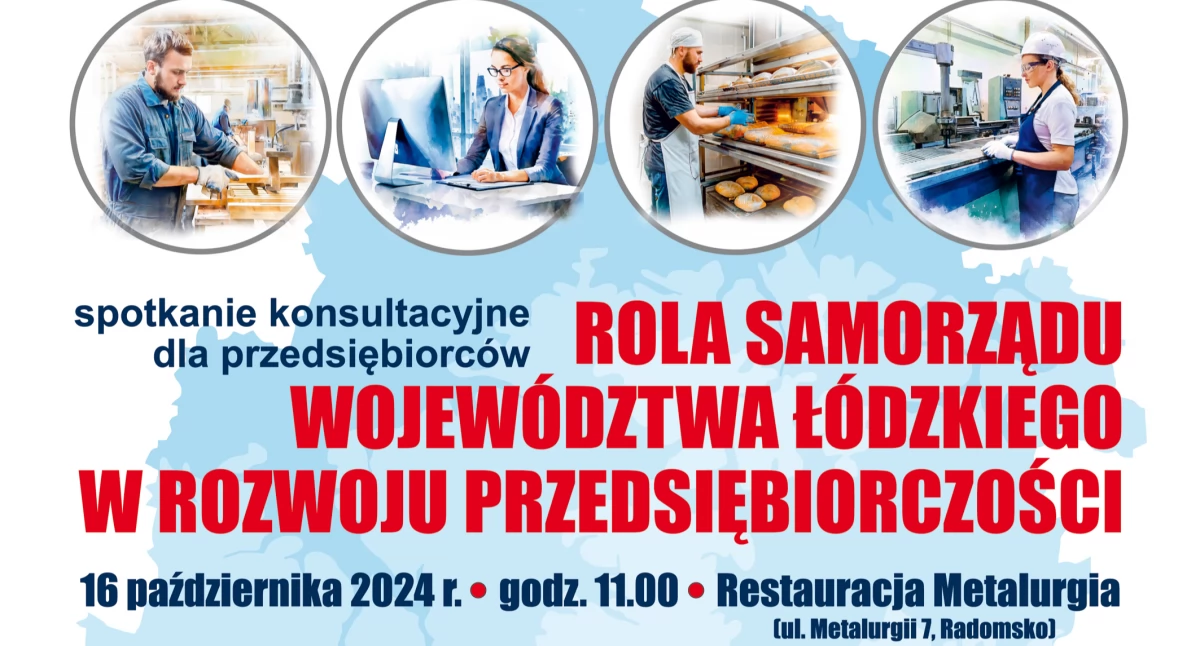 Przedsiębiorcy, samorządu województwa łódzkiego rozwoju przedsiębiorczości - zdjęcie, fotografia