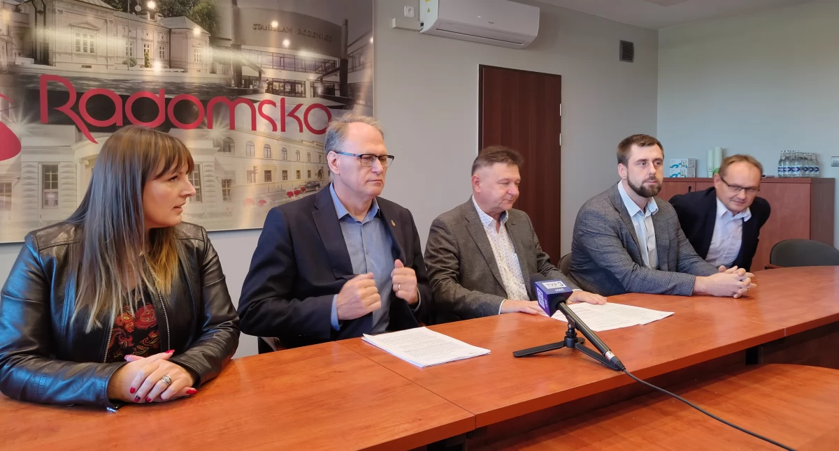 Na zdjęciu: Konferencja, na której prezydent ogłosił, że chce referendum