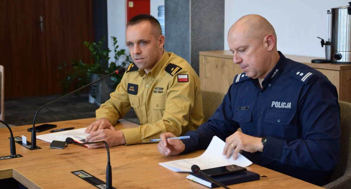 Na zdjęciu: Artur Bartosik i Wojciech Auguścik, fot. Facebook/UM Radomsko