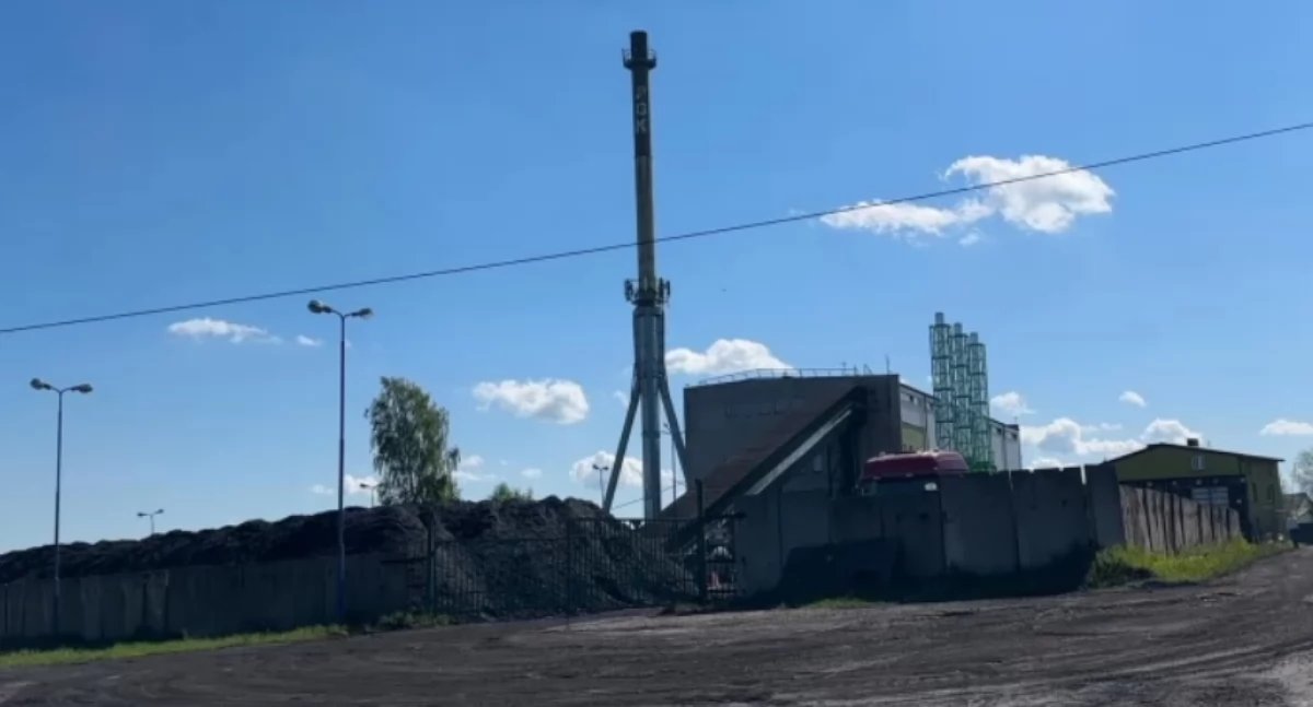 Na zdjęciu ciepłownia przy ul. Wyszyńskiego, gdzie ma powstać spalarnia