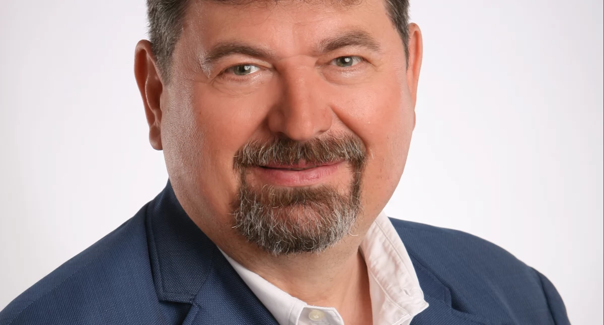 Na zdjęciu; dr Adam Wolniak