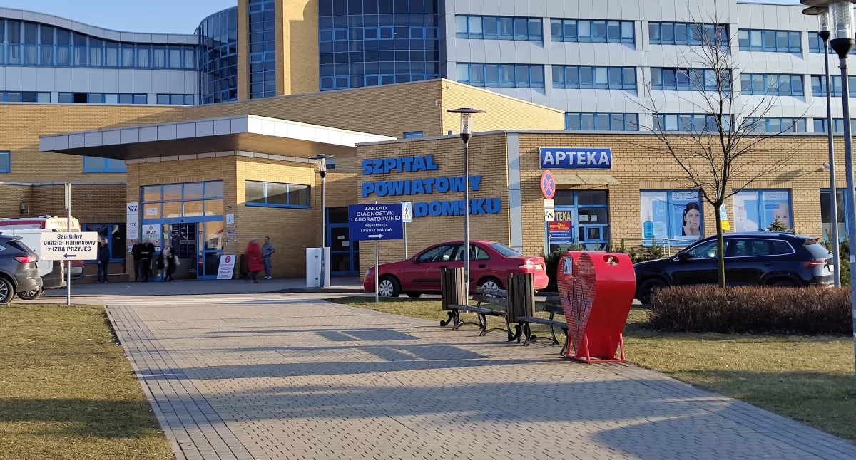 Na zdjęciu: Szpital Powiatowy w Radomsku