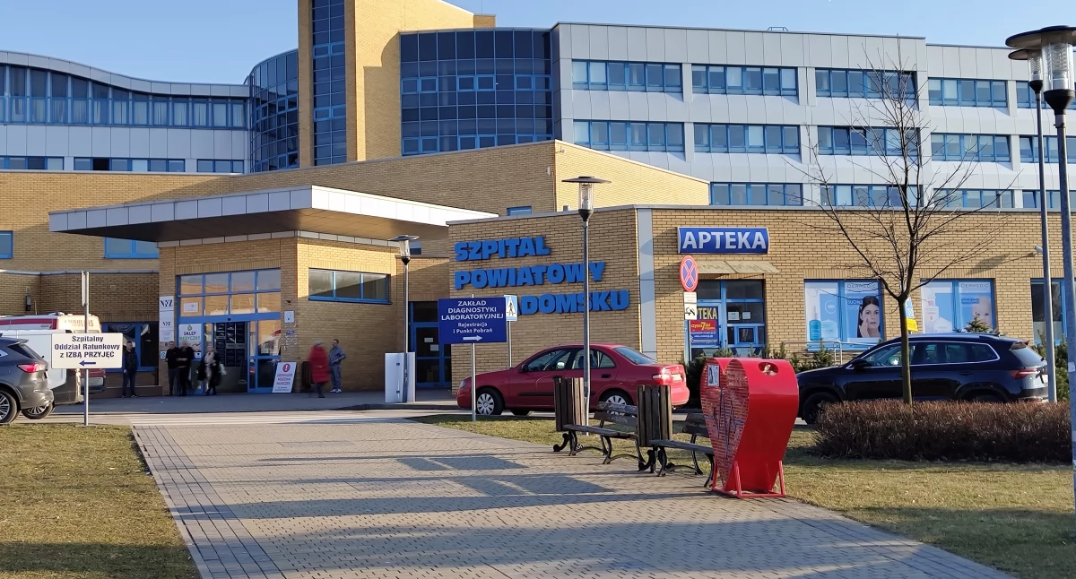 Na zdjęciu: Szpital Powiatowy w Radomsku