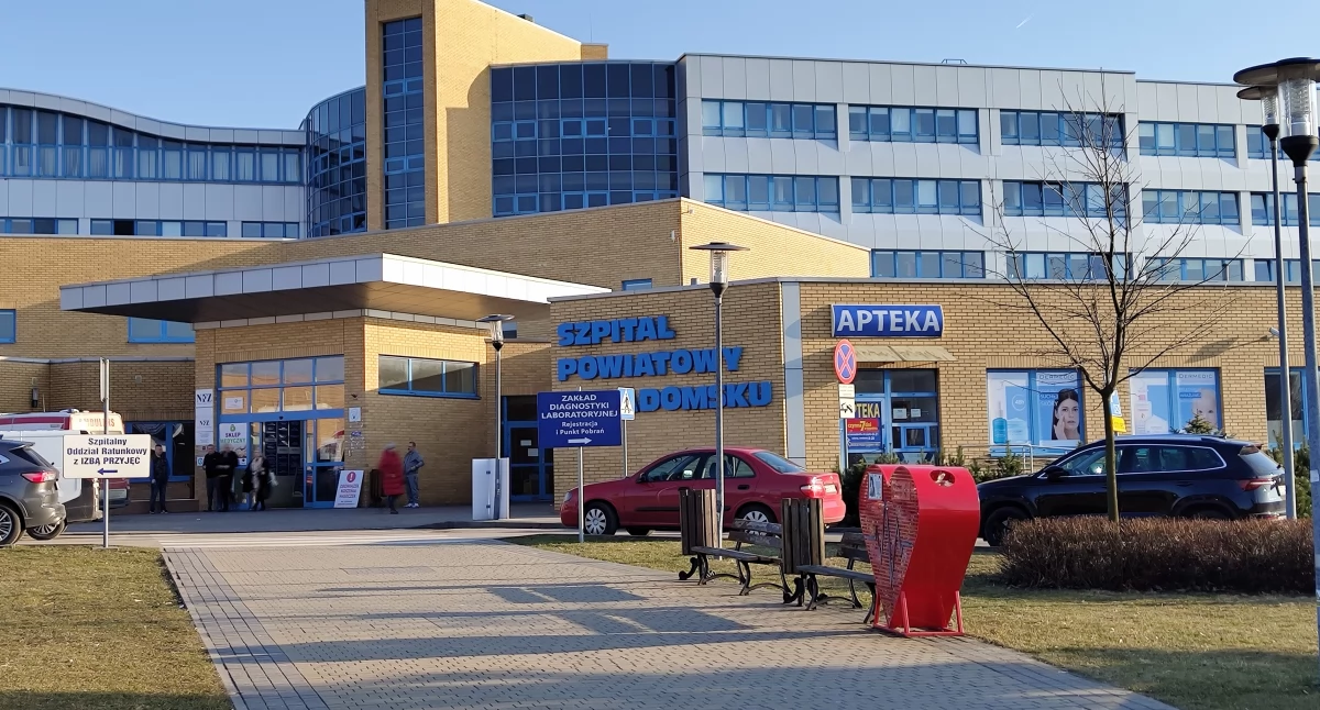 Na zdjęciu: Szpital Powiatowy w Radomsku