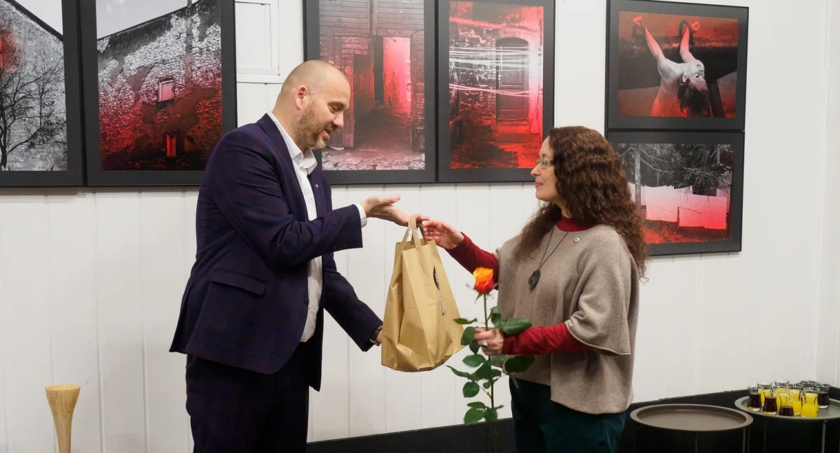 Na zdjęciu: Agnieszka Dumańska i Marcin Kwarta, fot. Facebook/foto Pozytyw