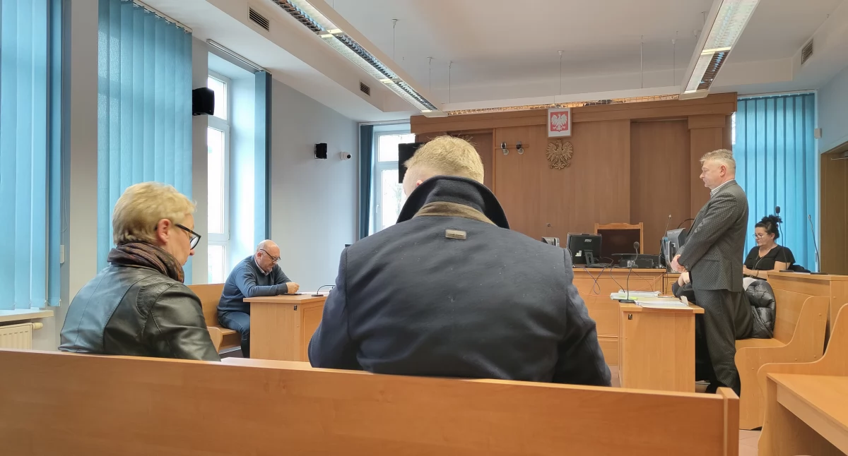 Na zdjęciu: Prezes organizacji związkowej Tomasz Tyl i prezes PGK spotykali się w sądowej sali