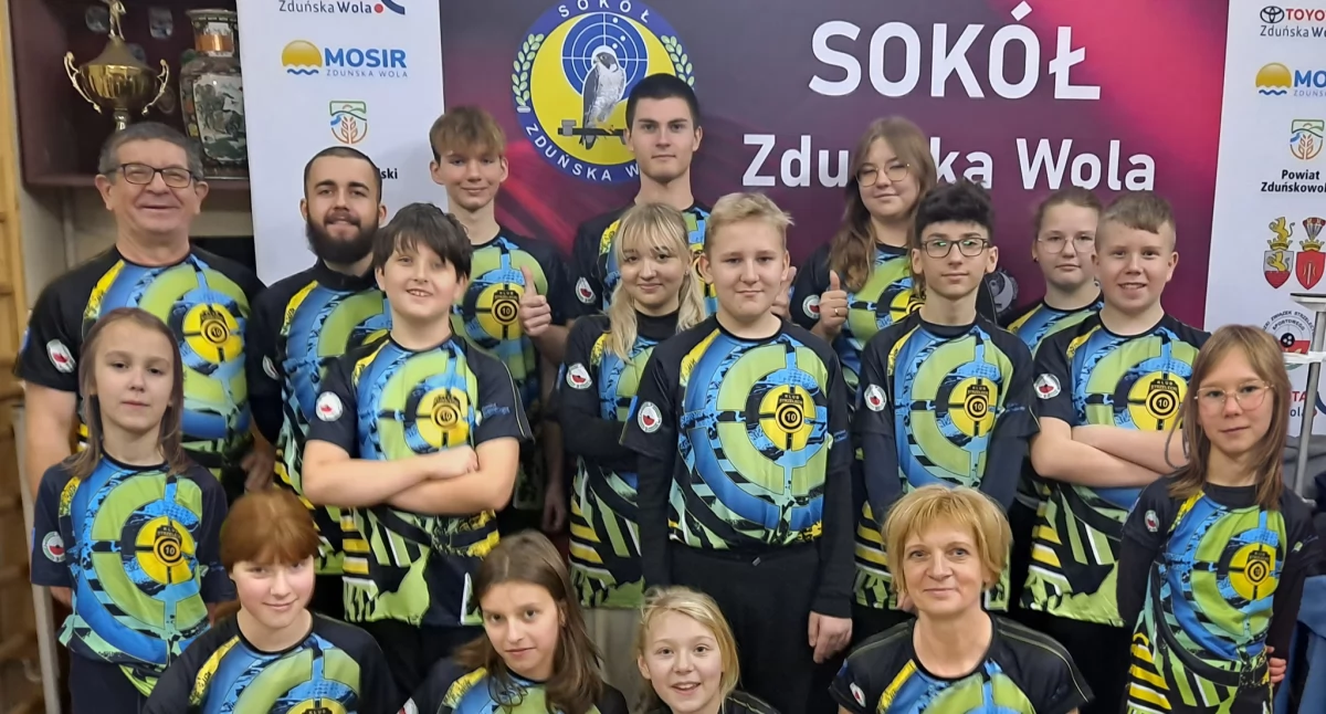 Na zdjęciu: Zawodnicy 10-tki, fot. Facebook/Okręgowy Klub Strzelectwa Sportowego 