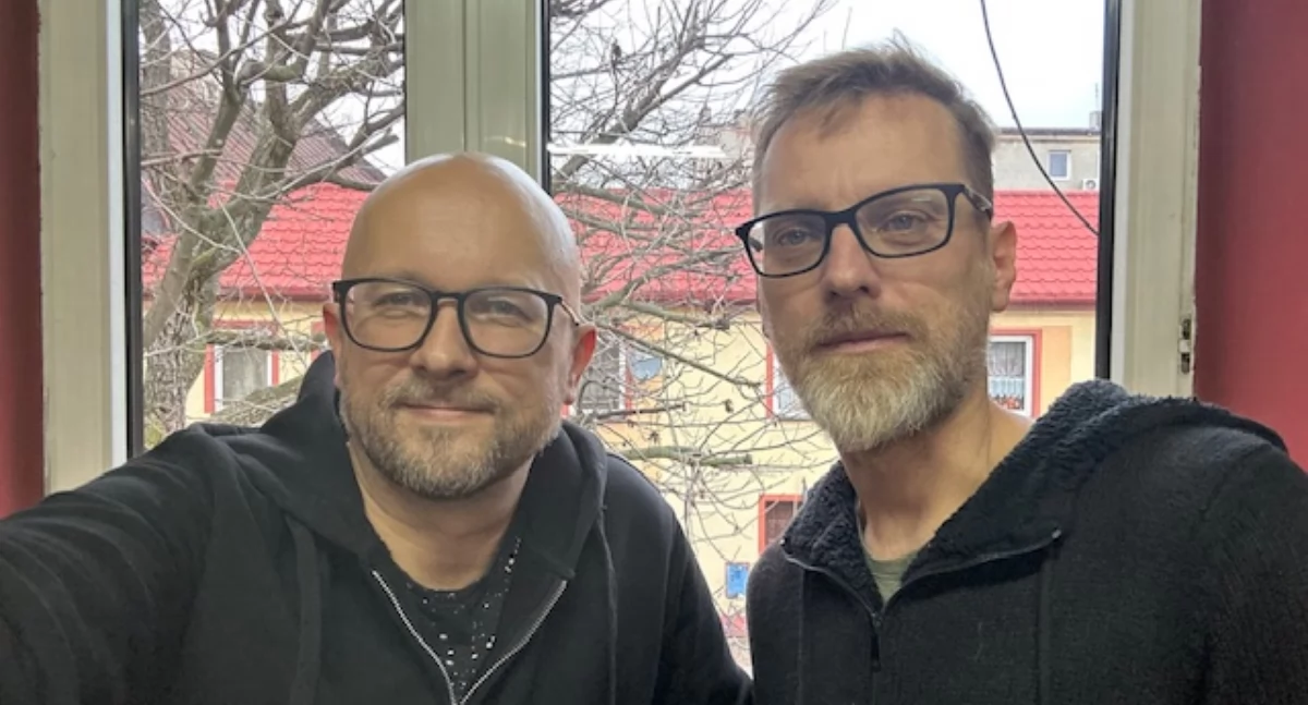 Na zdjęciu prowadzący podcast Redakcyjne Kolegium Wyborcze