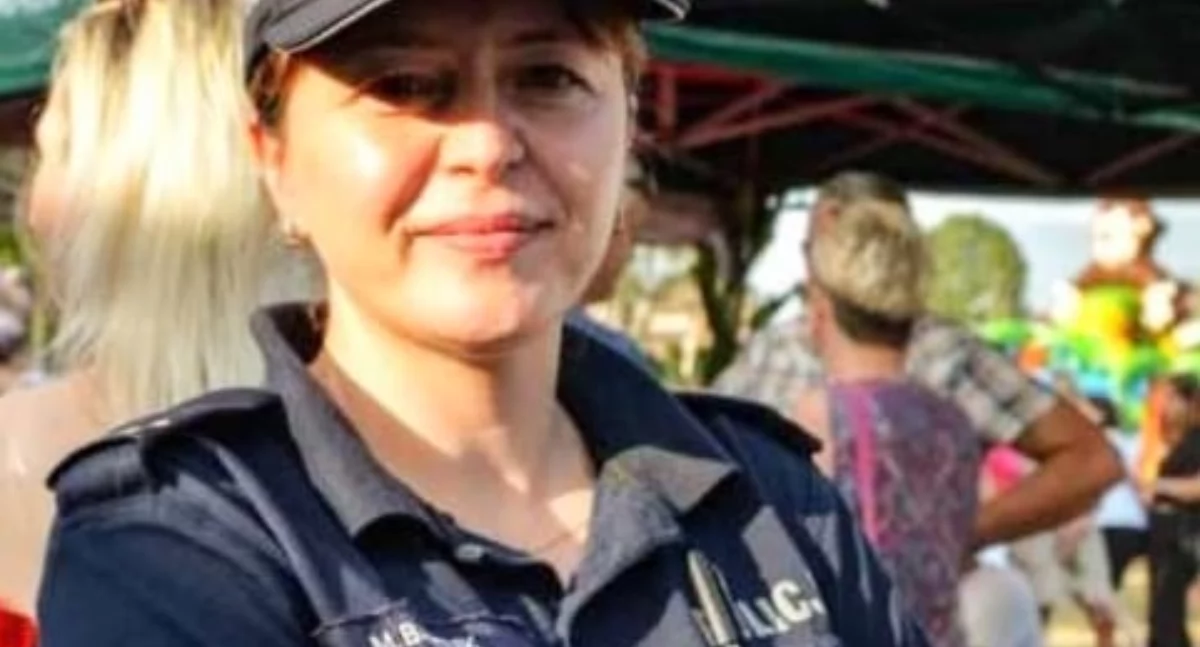 Na zdjęciu: Starsza posterunkowa Milena Bartnik