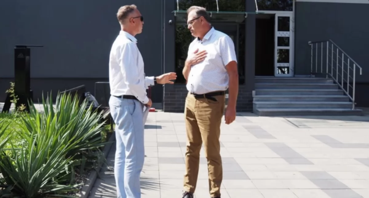 Na zdjęciu: Rafał Dębski i Jarosław Ferenc