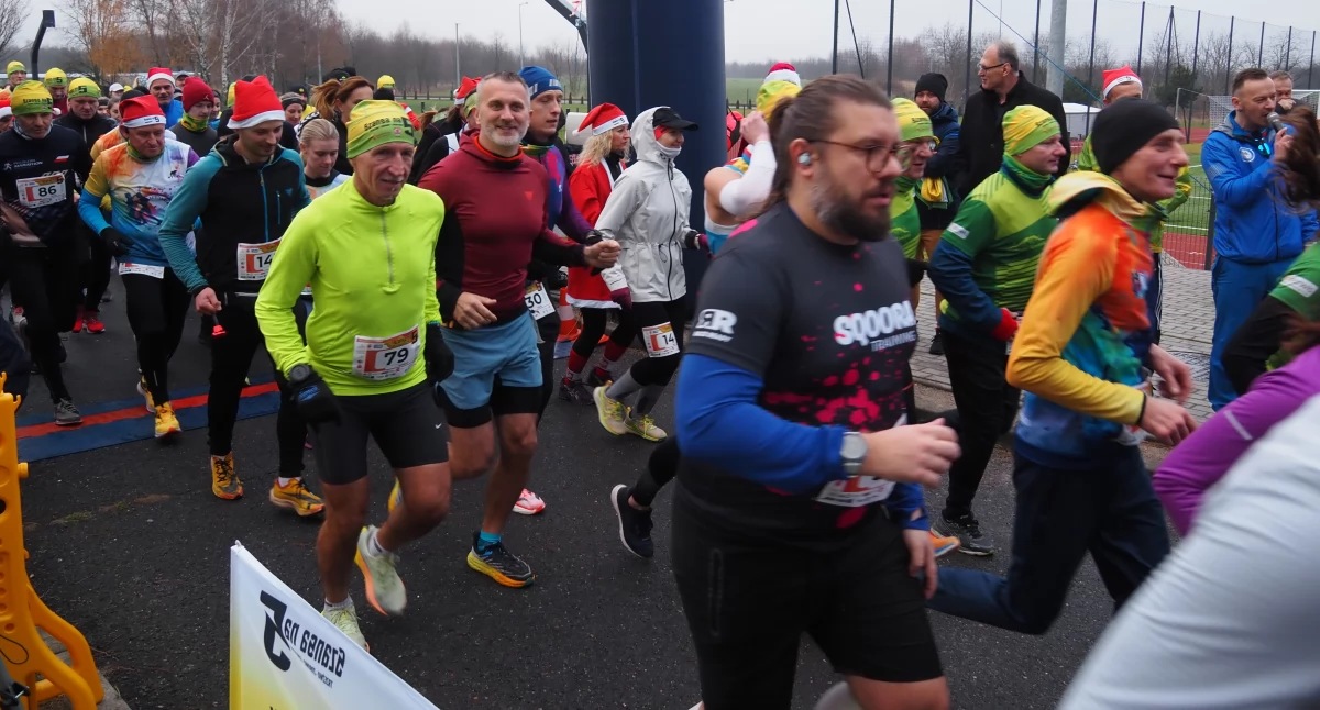 Na zdjęciu: Start biegu