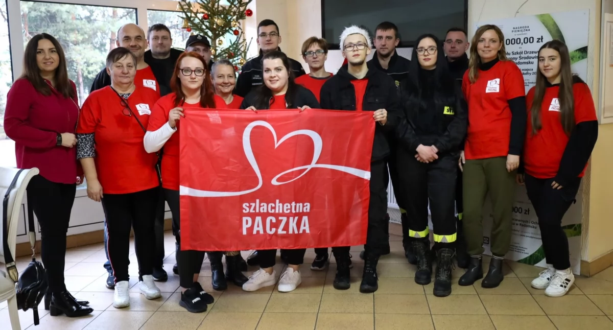 Na zdjęciu: Wolontariusze Szlachetnej Paczki, fot. Facebook/UM Radomsko