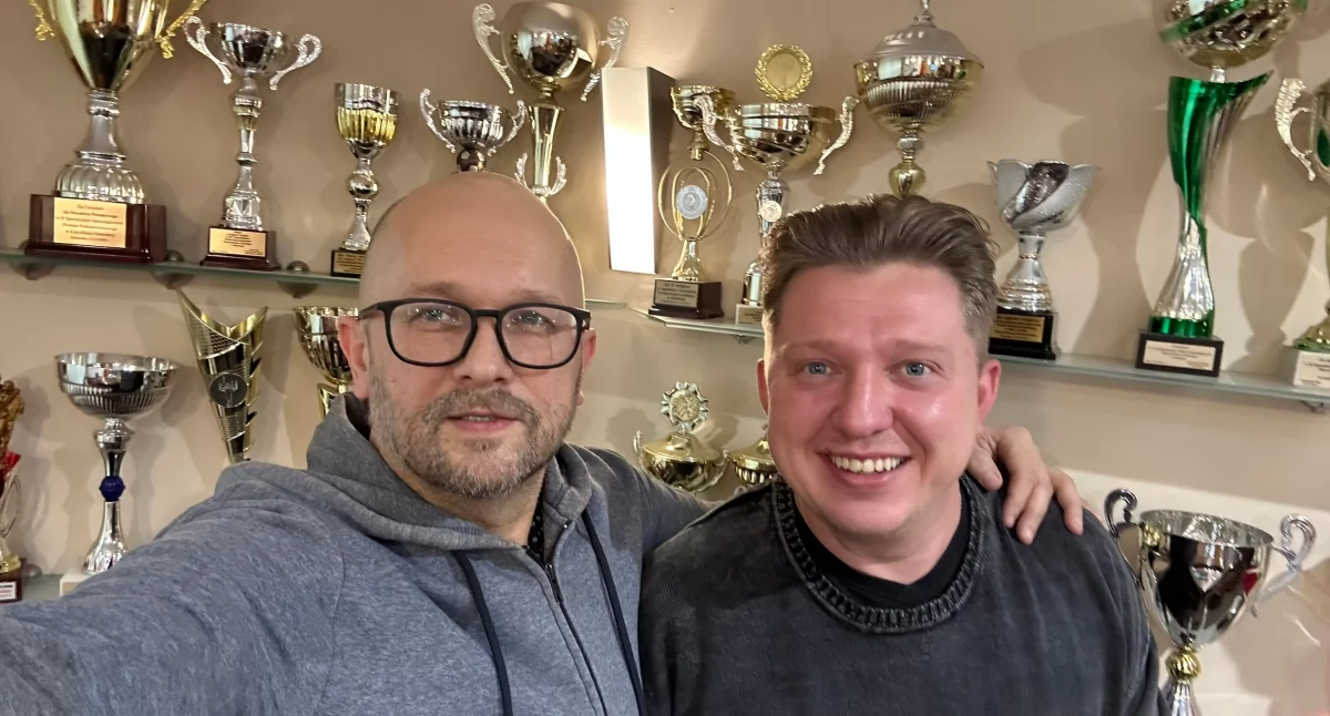 Na zdjęciu Paweł Aulich i Andrzej Andrysiak