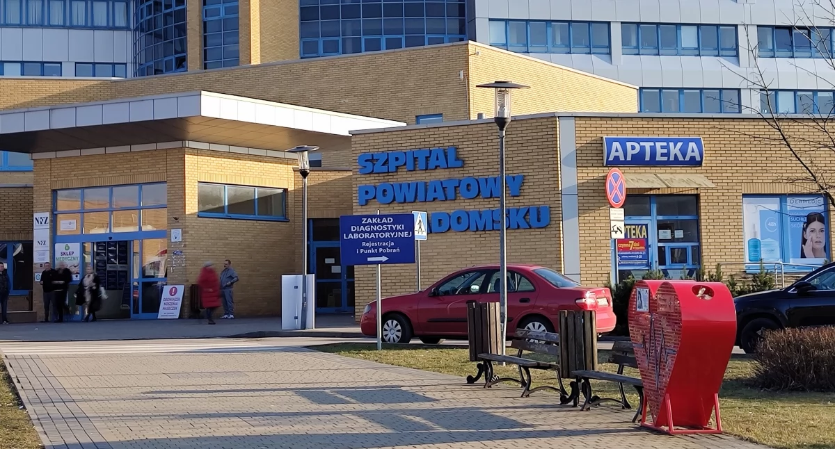 Na zdjęciu: Szpital Powiatowy w Radomsku 