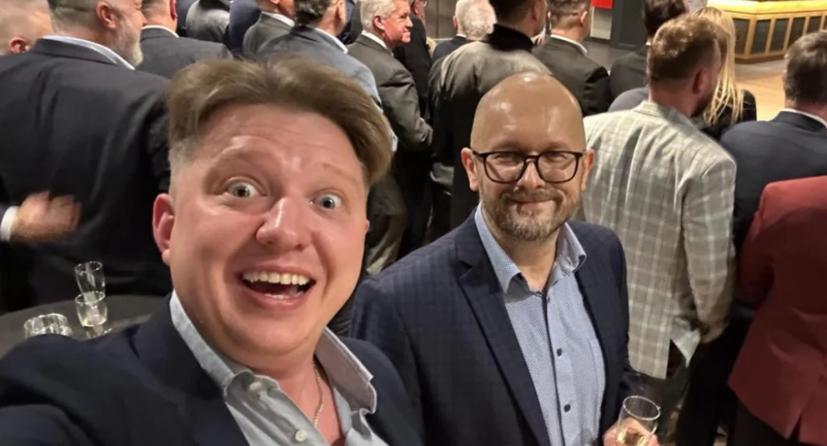 Na zdjęciu Paweł Aulich i Andrzej Andrysiak
