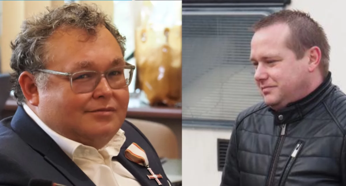 Na zdjęciu: Szymon Zyberyng i Tobiasz Żarek spotkali się w sądzie