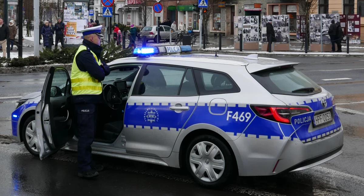 Na zdjęciu: Policjanci chcieliby korzystać z technicznych możliwości, o których mówi ich naczelnik