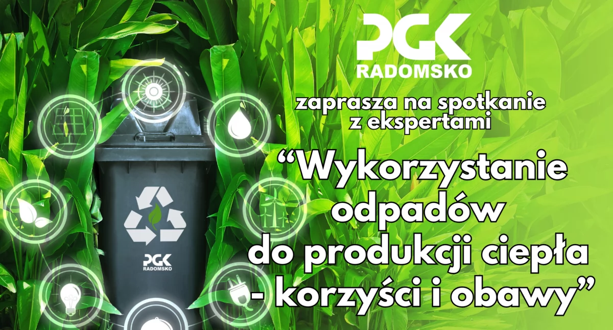 Na zdjęciu: Plakat PGK