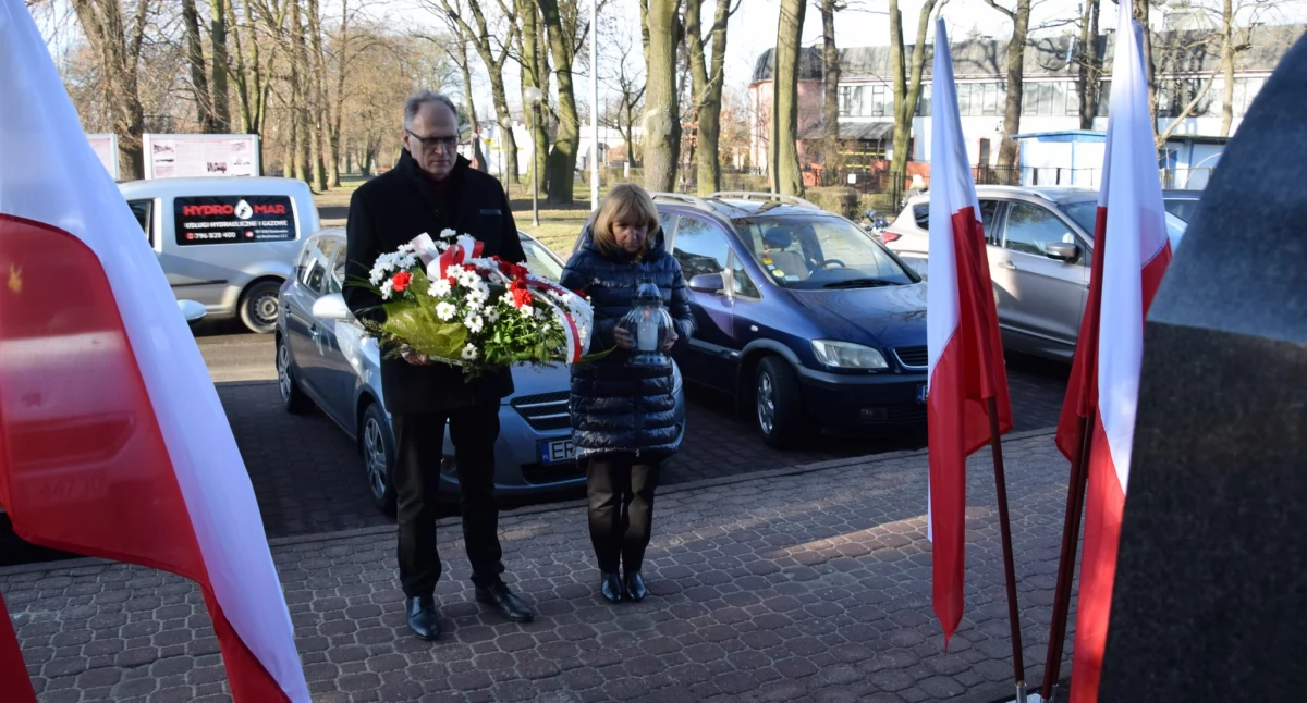 Na zdjęciu: Prezydent Ferenc i wiceprezydent Kańska-Kipigroch