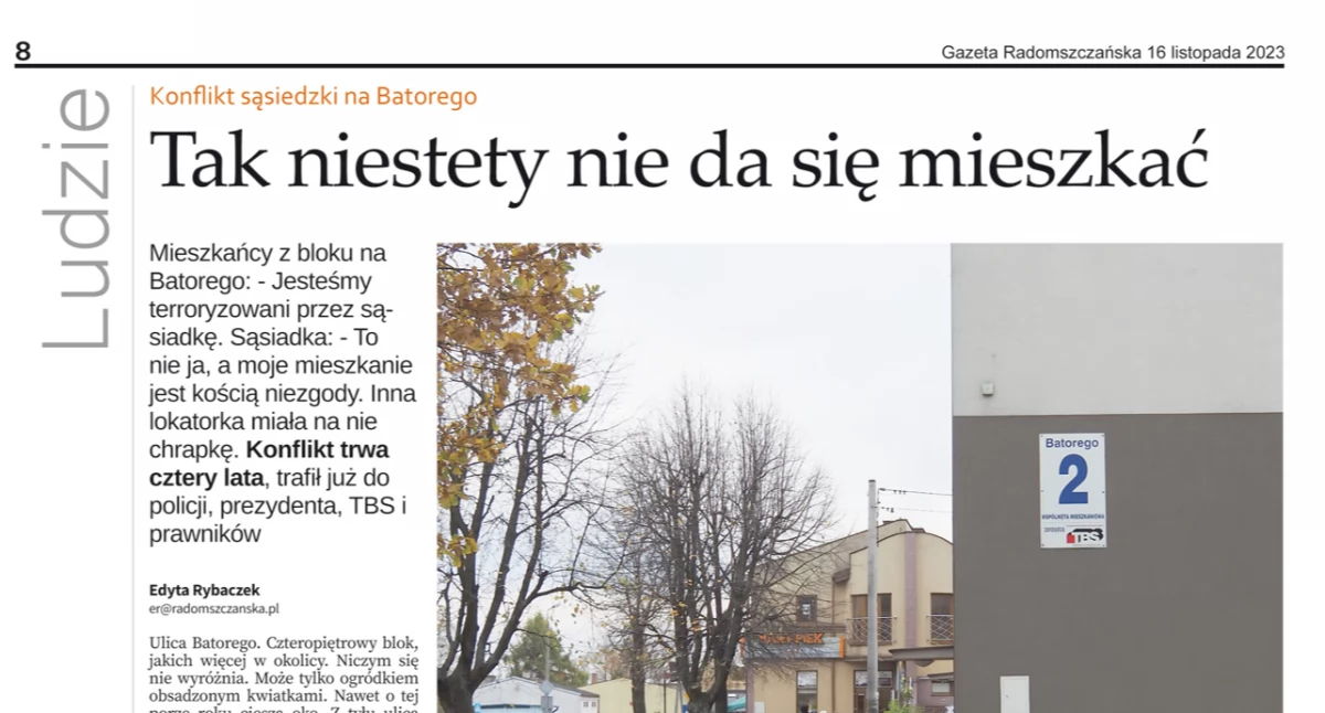 Ludzie, Konflikt sąsiedzki sądzie wszystko napisano zgodnie prawdą - zdjęcie, fotografia
