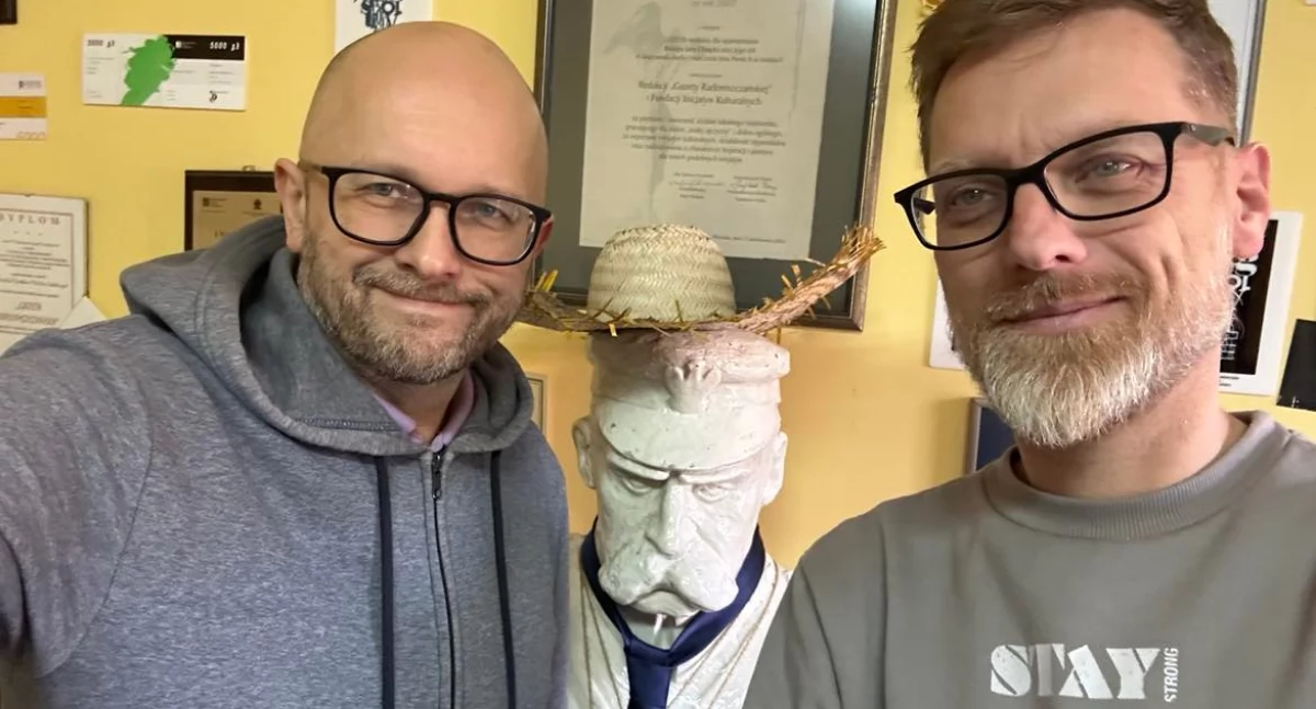 Na zdjęciu Andrzej Andrysiak i Janusz Kucharski