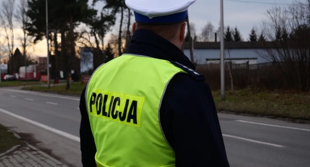 Na zdjęciu: Policjant KPP Radomsko, fot. KPP Radomsko