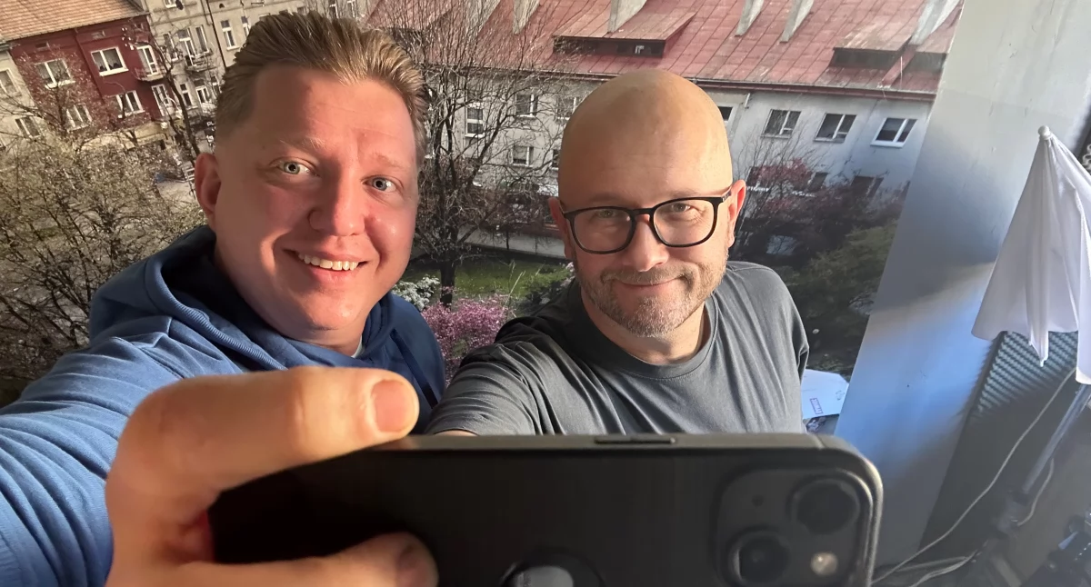 Na zdjęciu Paweł Aulich i Andrzej Andrysiak