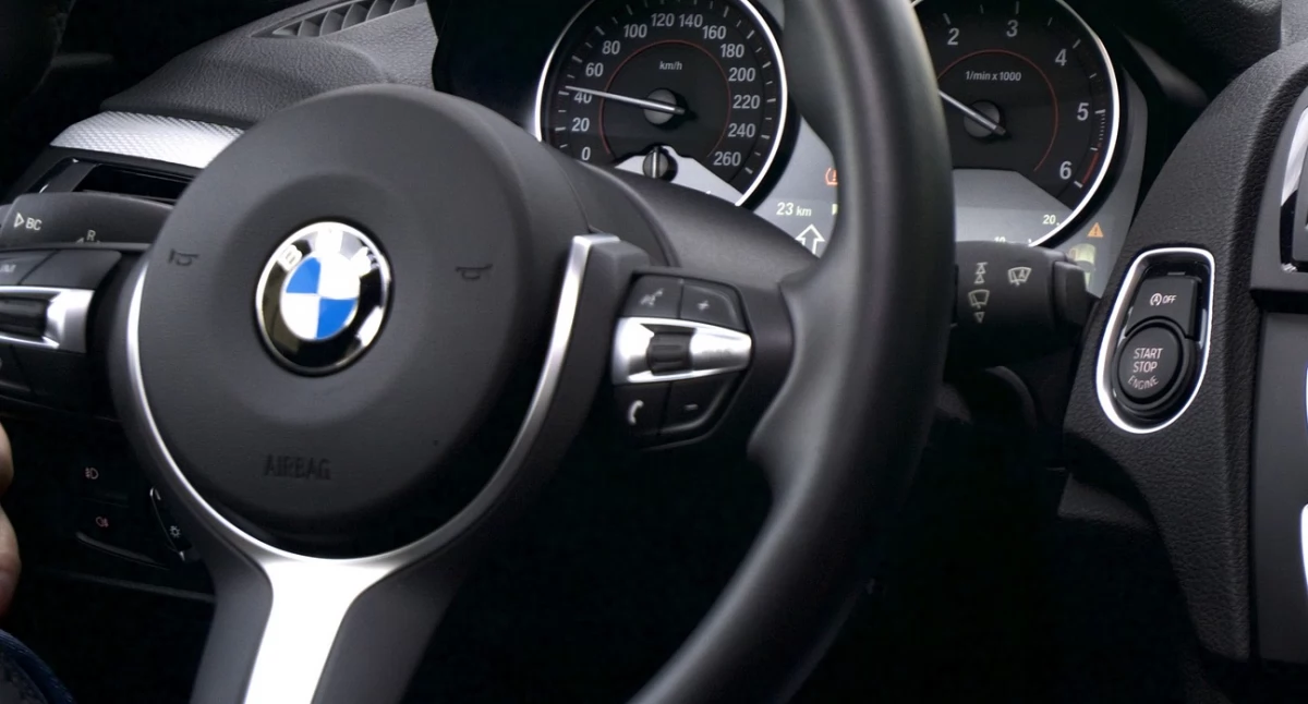 Na zdjęciu: Wnętrze BMW, fot. Pixabay/Ilustracyjne