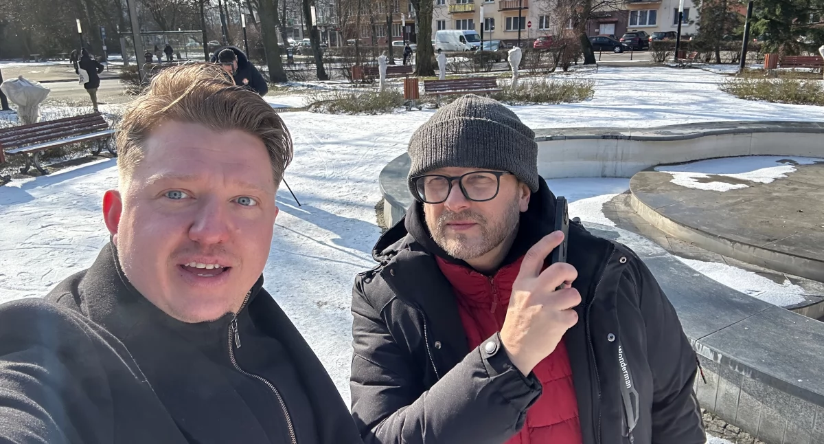 Na zdjęciu Paweł Aulich i Andrzej Andrysiak