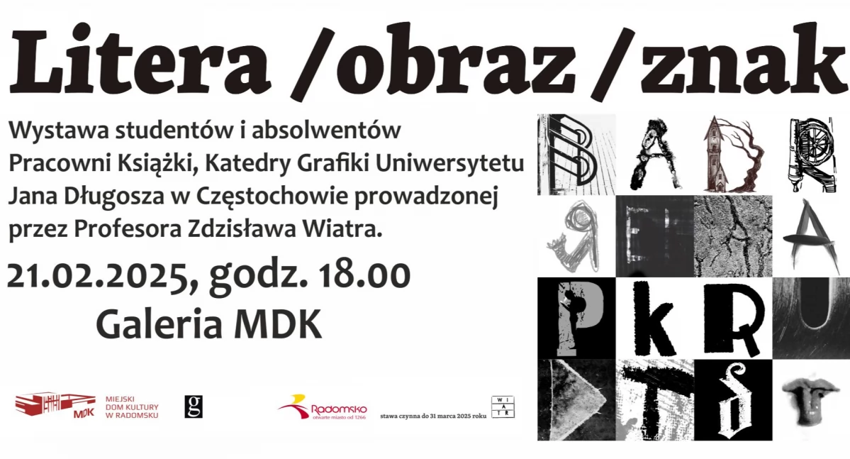 Na zdjęciu: Plakat