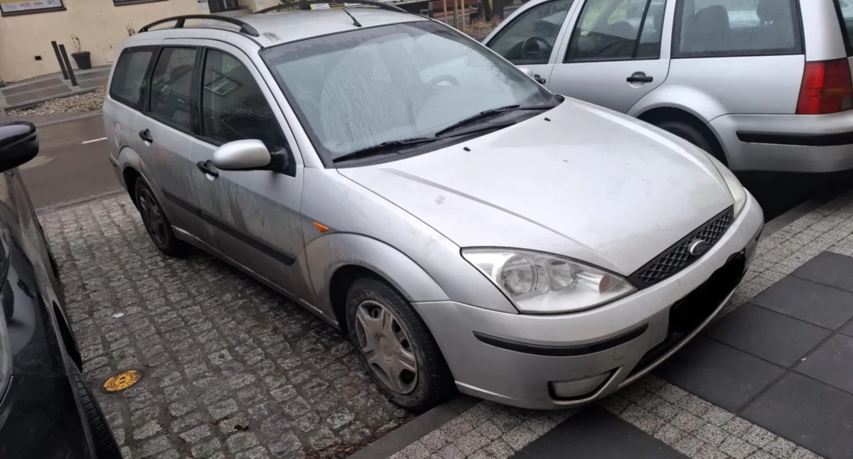 Na zdjęciu: kontrolowany ford na Reymonta