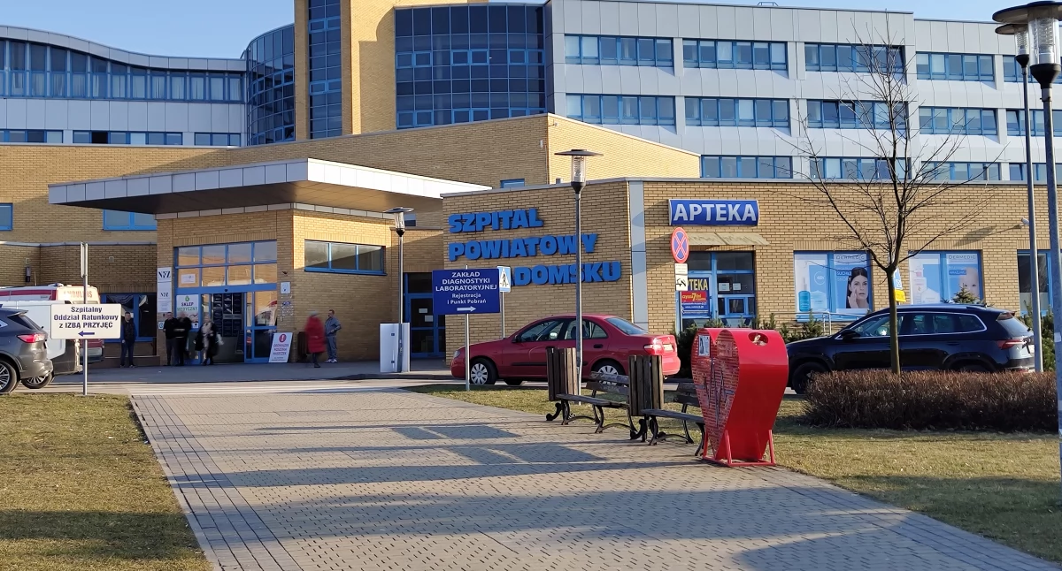 Na zdjęciu: Szpital Powiatowy w Radomsku 