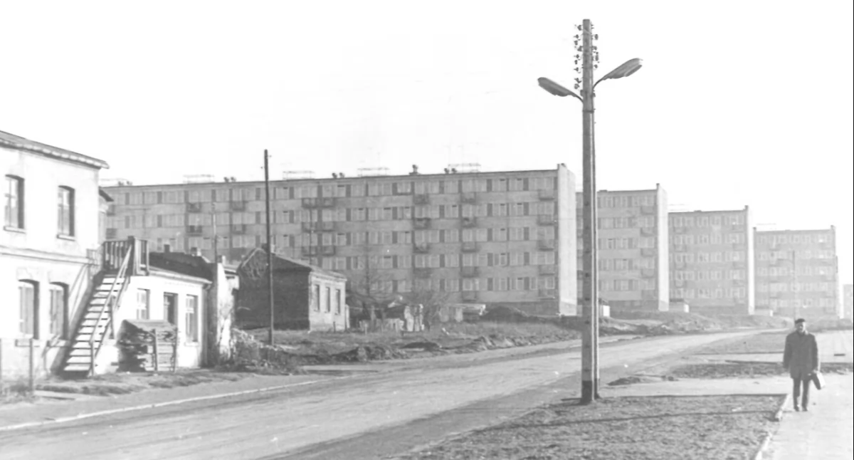 Na zdjęciu: Osiedle Tysiąclecia, lata 70. XX w.