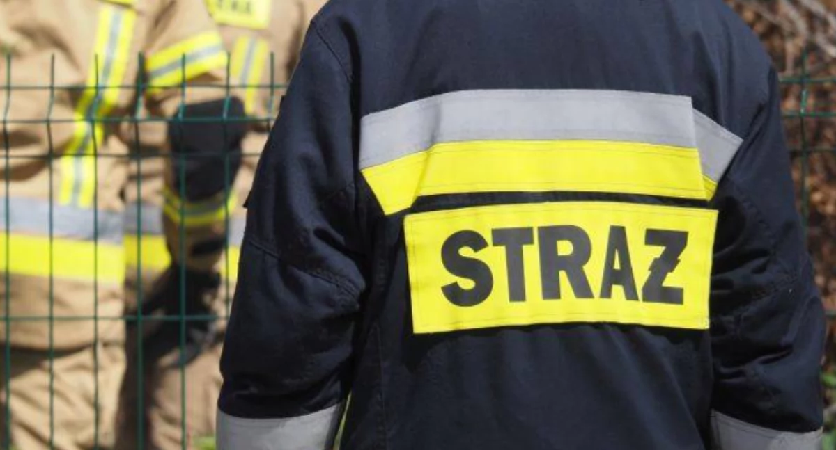 Na zdjęciu; Strażacy sprawdzili stężenie gazu, fot. ilustracyjne