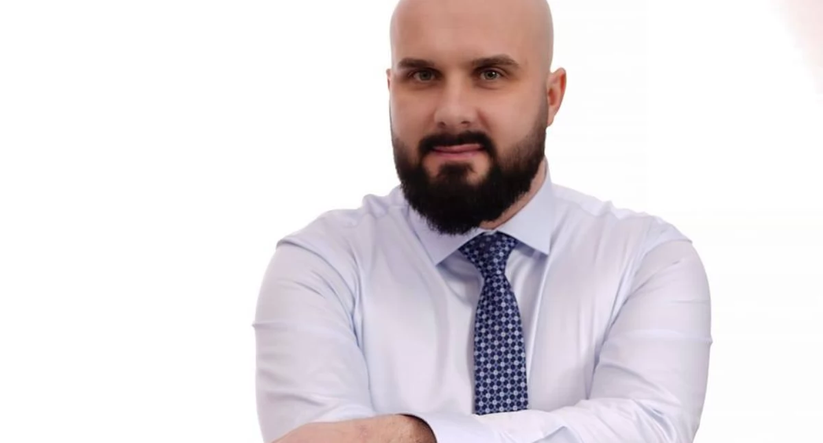 Na zdjęciu: Daniel Bugajski otrzymał wypowiedzenie. fot. Facebook/Daniel Bugajski