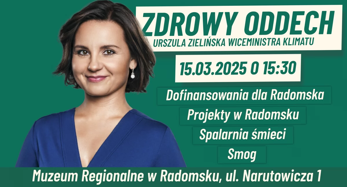 Zdrowie, Radomsko Drodze Nowoczesności Spotkanie Wiceministrą Klimatu Funduszach FEnIKS - zdjęcie, fotografia