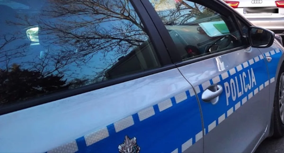 Na zdjęciu: Radiowóz KPP Radomsko