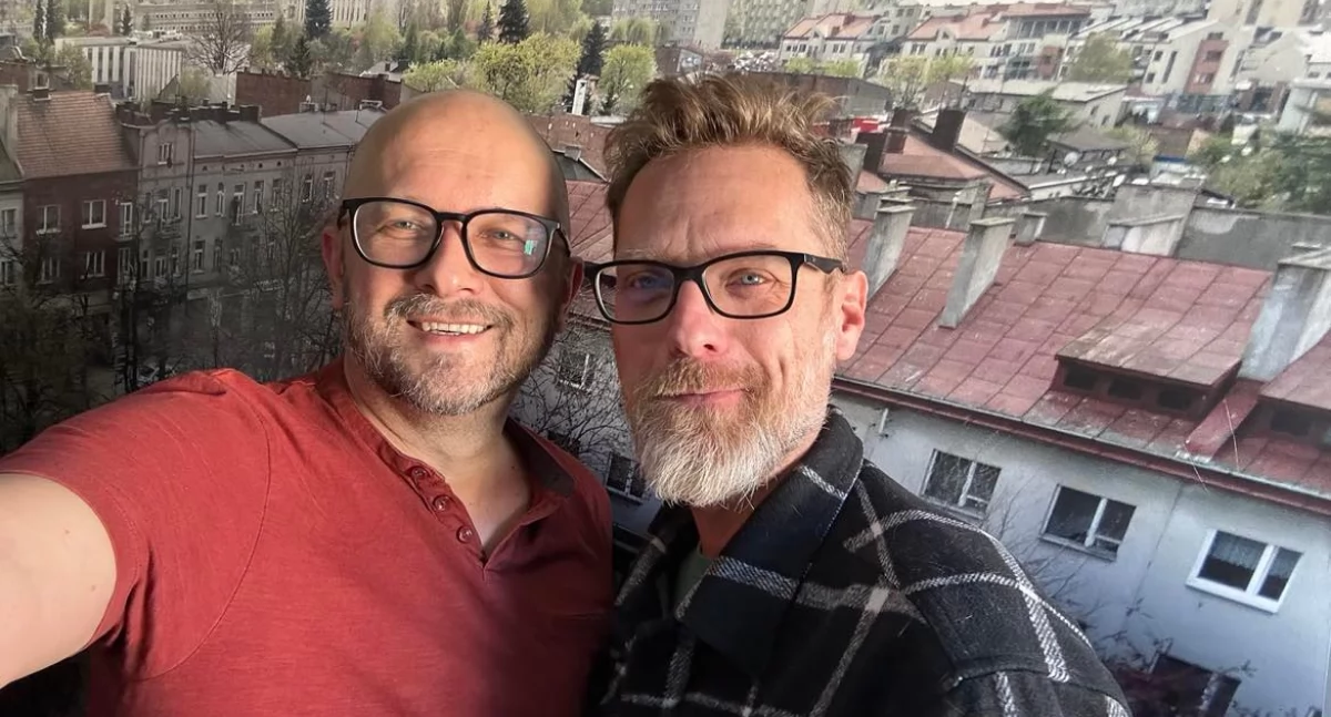 Na zdjęciu prowadzący podcast Redakcyjne Kolegium Wyborcze