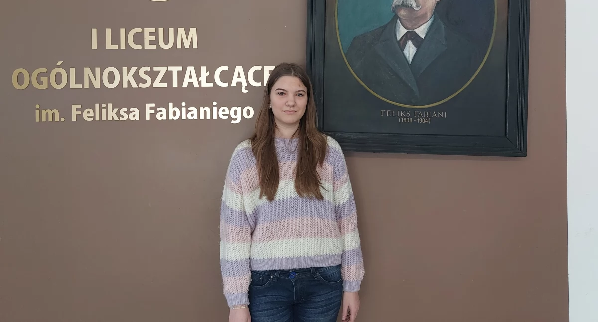 Na zdjęciu: Róża może wybierać, gdzie będzie studiować, fot. I LO