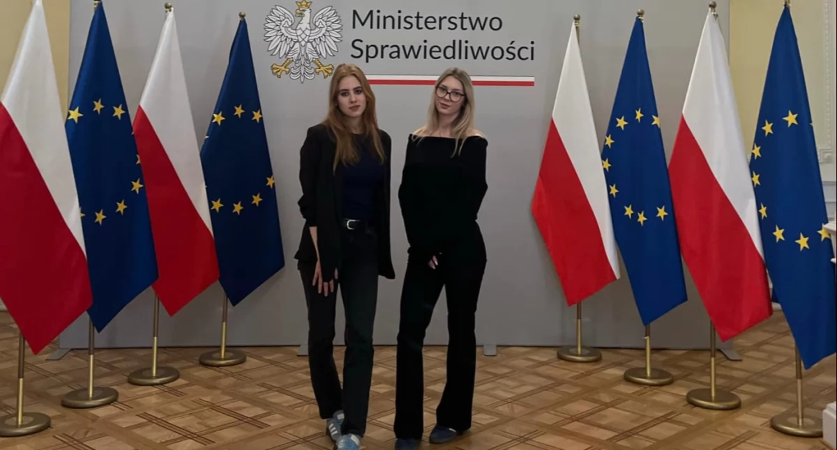 Na zdjęciu: Laureatki I LO, fot. I LO w Radomsku