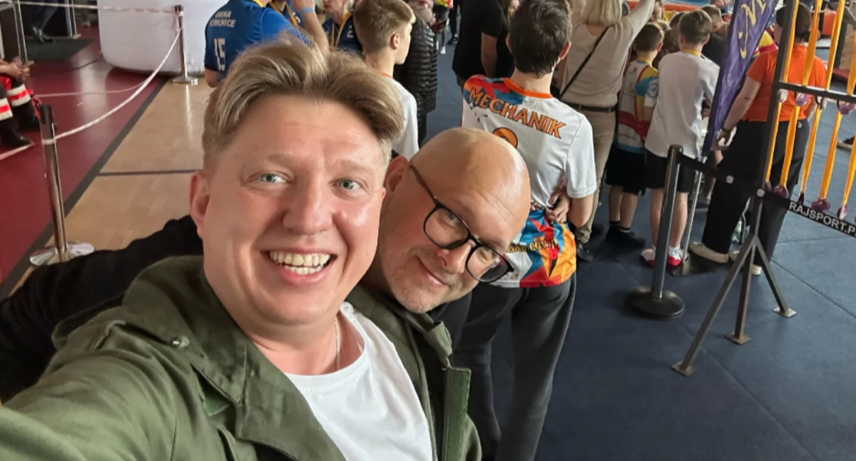 Na zdjęciu Paweł Aulich i Andrzej Andrysiak