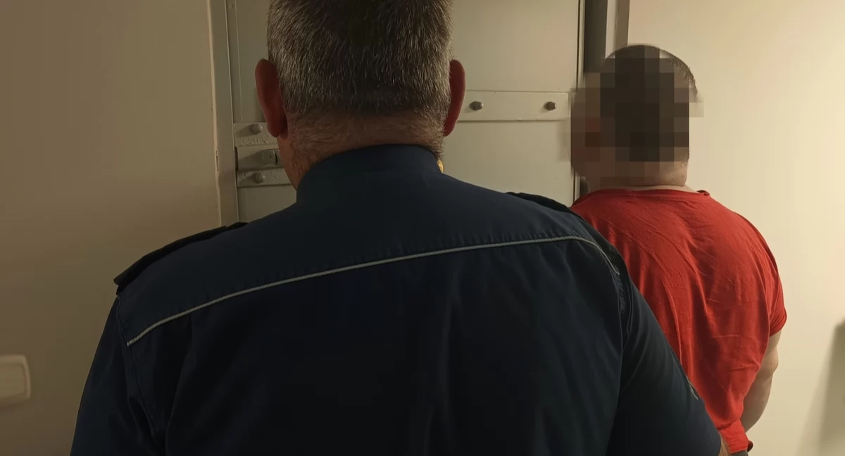 Na zdjęciu: Mężczyźnie grozi do 10 lat więzienia, fot. KPP Radomsko