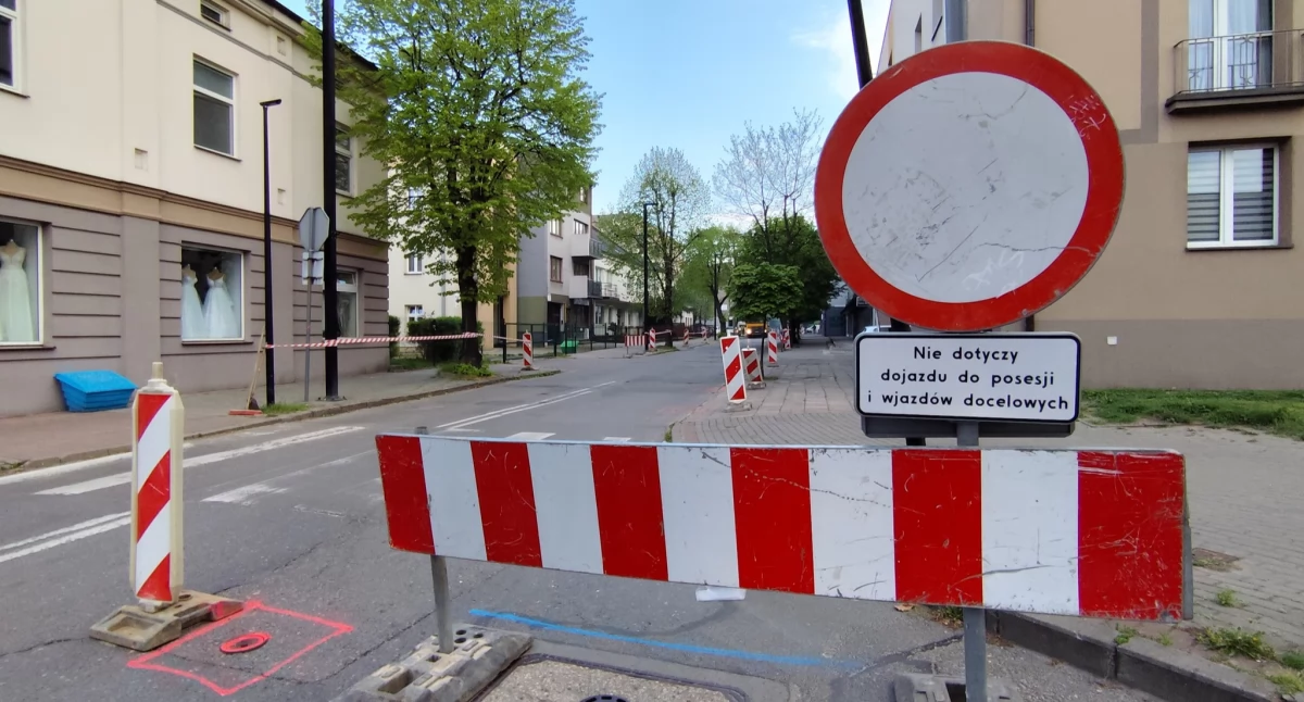Na zdjęciu: Fragment ul. Fabianiego, fot. Facebook/Radomsko Miasto Otwarte