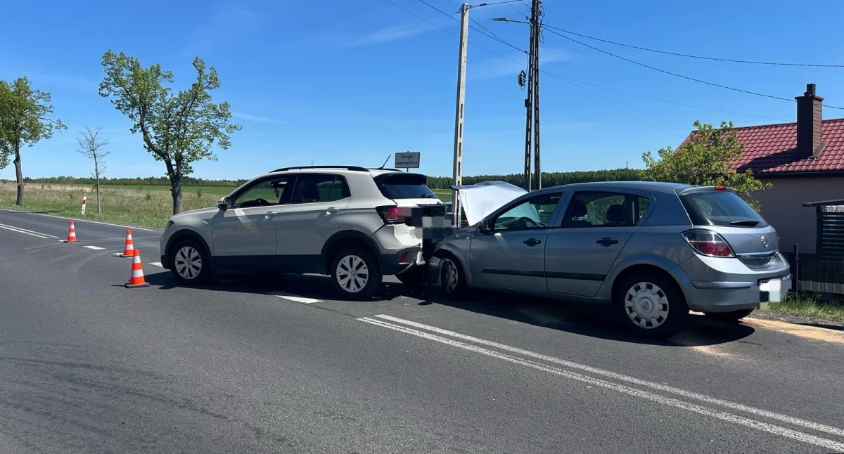 Na zdjęciu: Sprawca się zagapił, fot. KPP Radomsko 