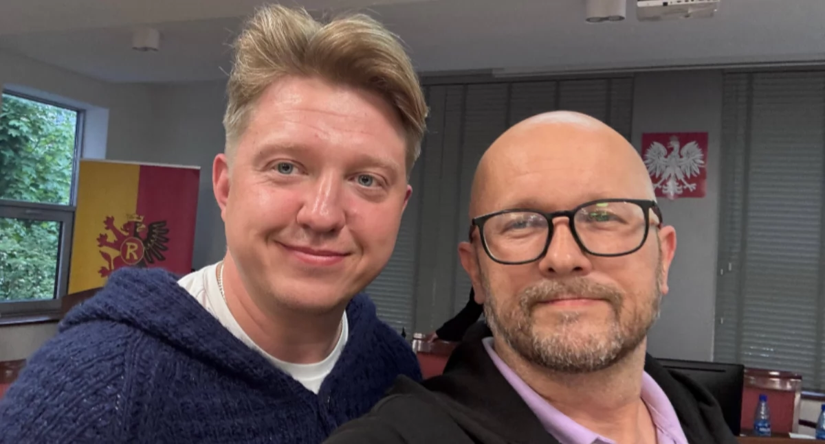 Na zdjęciu Paweł Aulich i Andrzej Andrysiak